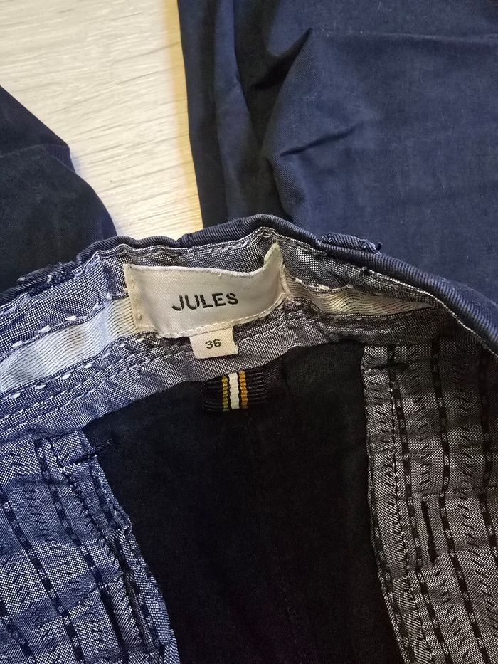 Pantalon slim bleu foncé. - photo numéro 3