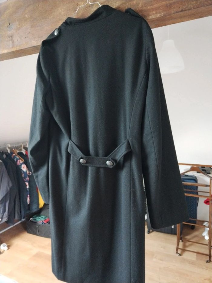 Manteau officier noir - photo numéro 2