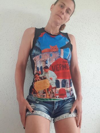 Tee-shirt débardeur femme taille 36-38