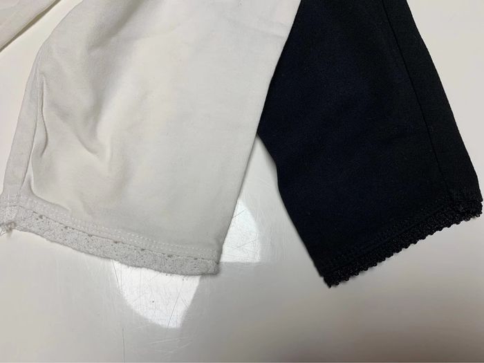 Lot leggings finition dentelle - photo numéro 2