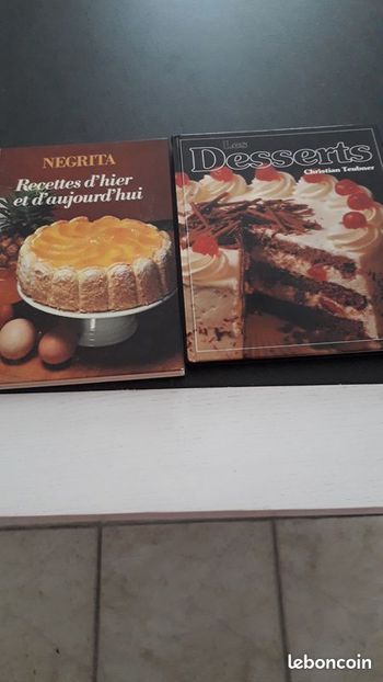 Livres de cuisine (desserts)