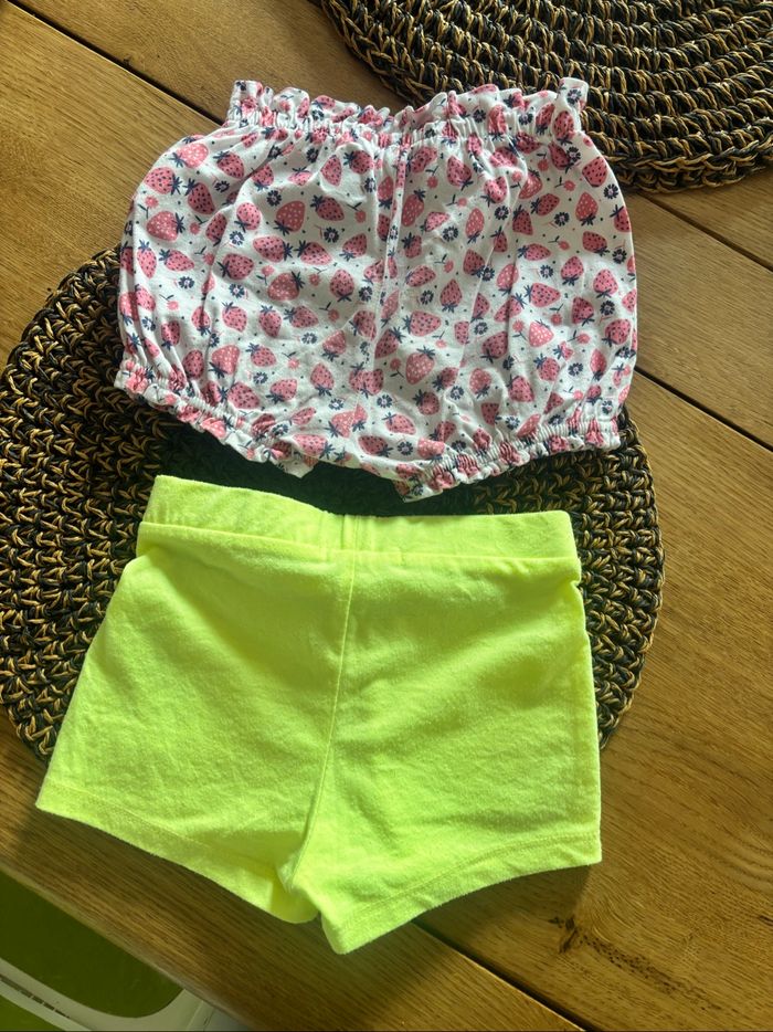 Lot 2 shorts bébé - photo numéro 2