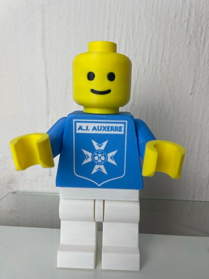 Figurine Lego AJ Auxerre - photo numéro 3