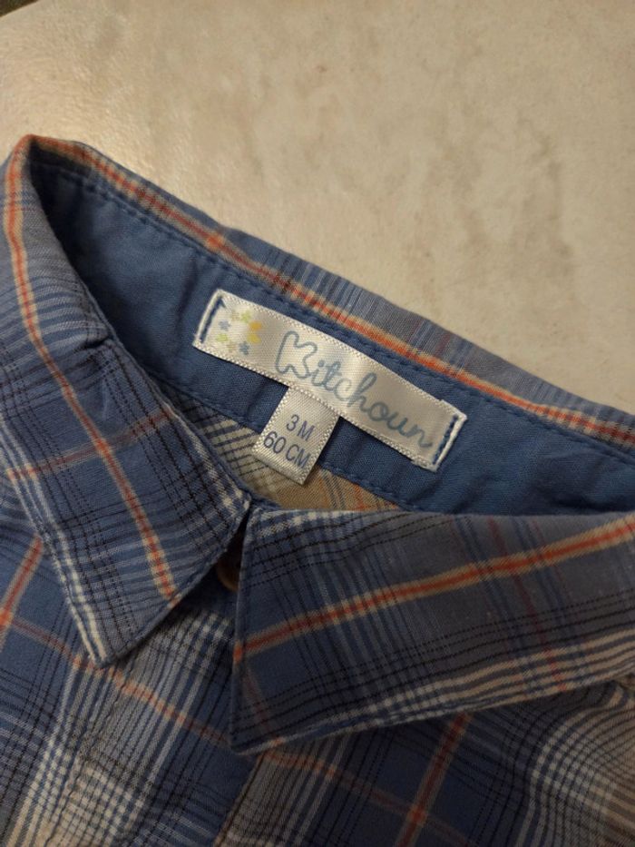 Tee-shirt shirt 3 mois - photo numéro 4