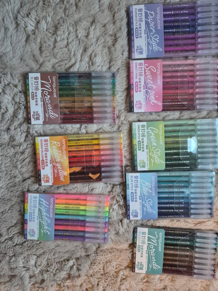 13 paquet de Pen gel languo - photo numéro 3