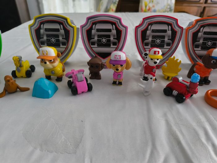 Lot figurines pat patrouille big truck - photo numéro 3