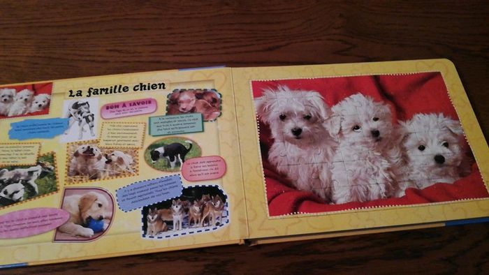 Livre puzzle le chien - photo numéro 6