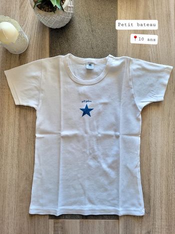 Tricot de peau petit bateau 10 ans