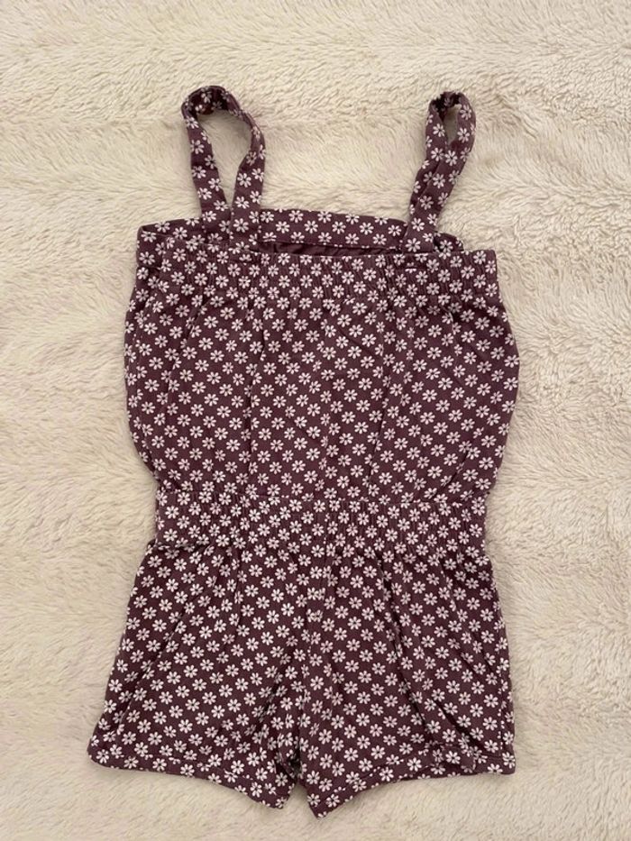Combi-short à fleurs 3 ans - photo numéro 4