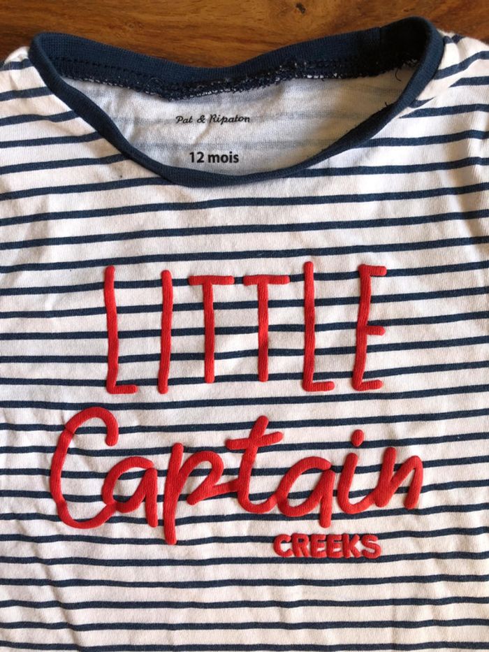 Tee-shirts t-shirt bébé garçon Pat et Ripaton 12 mois - photo numéro 2