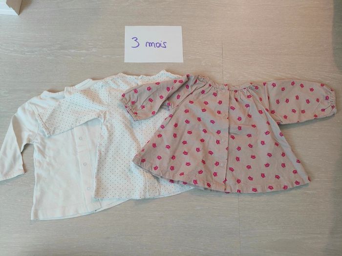 Maillots / t shirt à longues manches 3 mois - photo numéro 2
