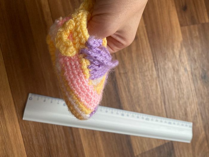 Chaussons bébé laine - photo numéro 2