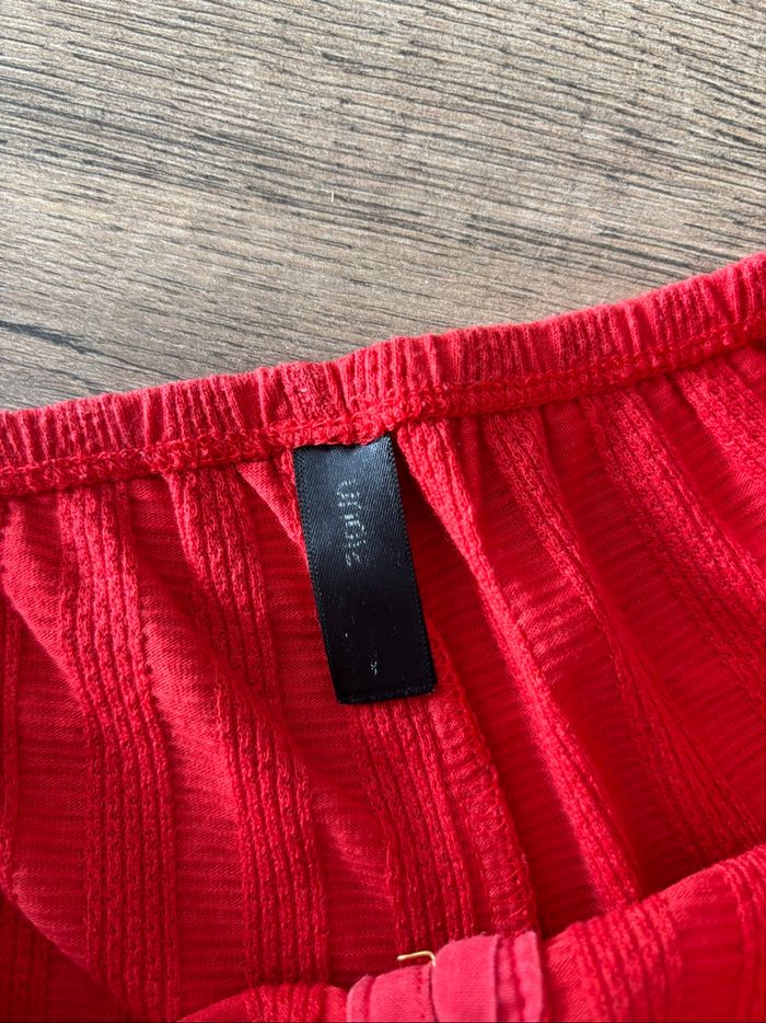 Short de pyjama rouge Undiz - Taille S - Très bon état - photo numéro 2
