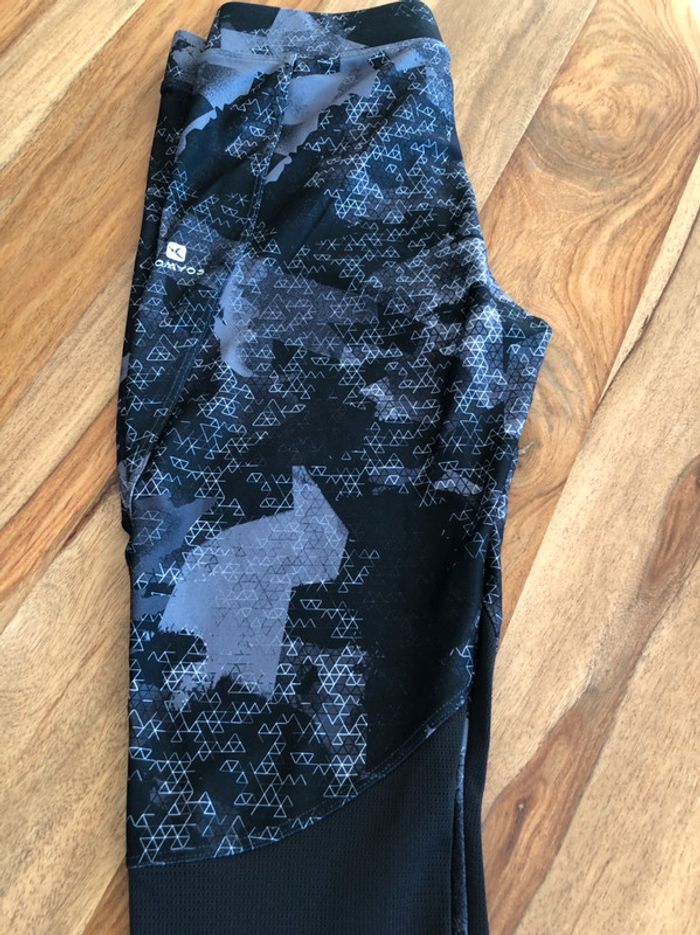 Legging sport Domyos noir et gris - photo numéro 5