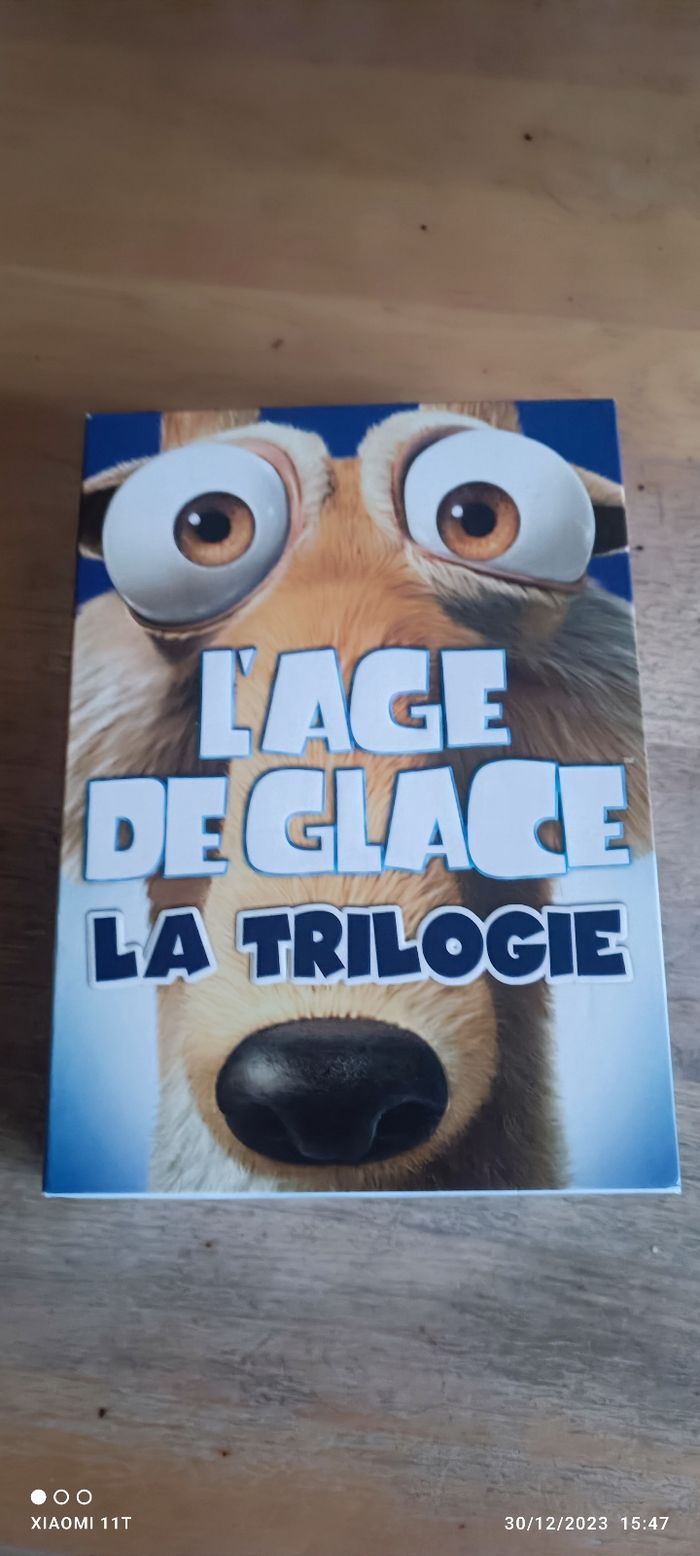 Lot trilogie l'âge de glace - photo numéro 3
