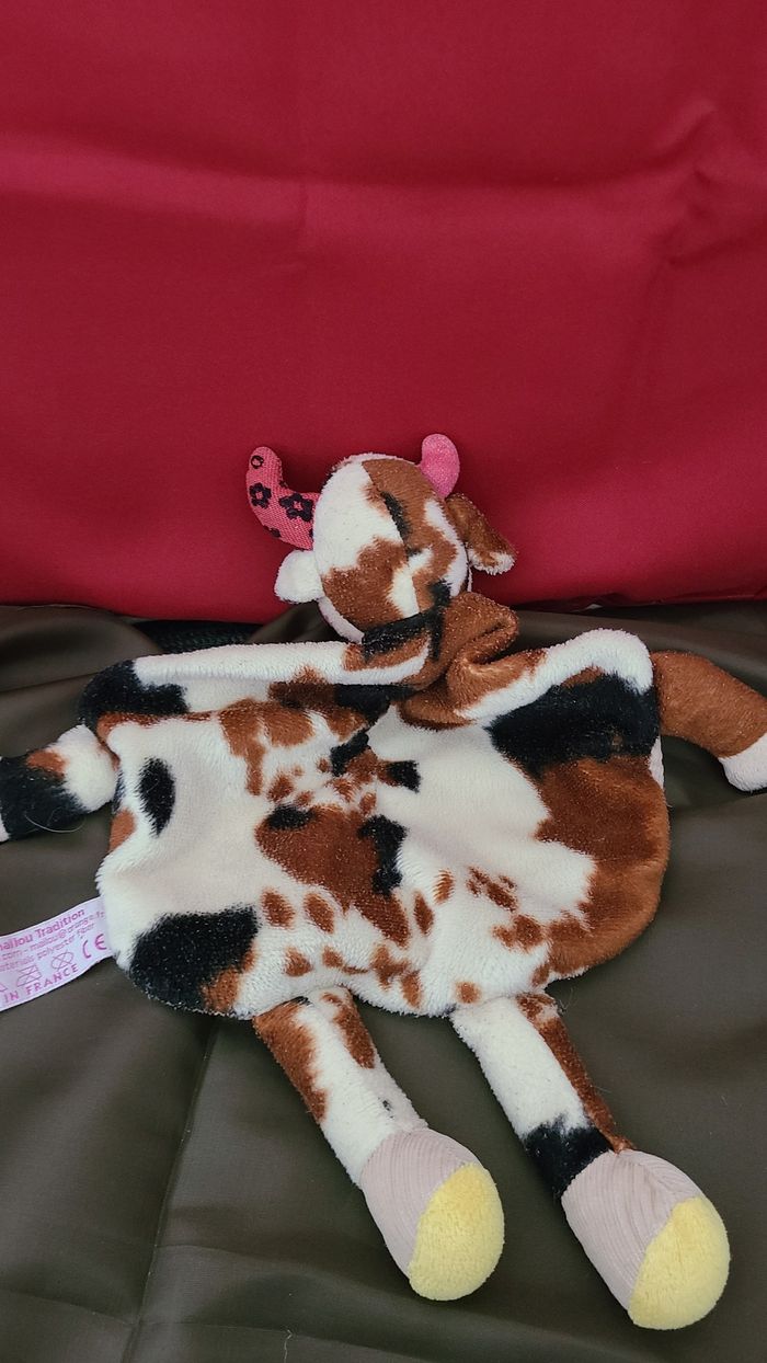 doudou plat vache mailou - photo numéro 2
