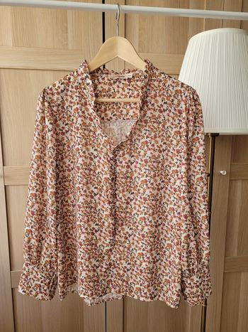 Blouse à fleurs