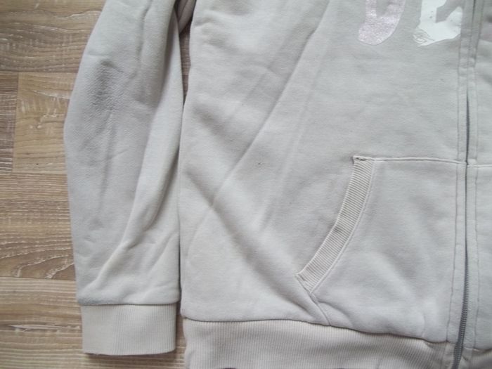 Gilet sweat à capuche crème fourré Domyos 14 ans - photo numéro 3
