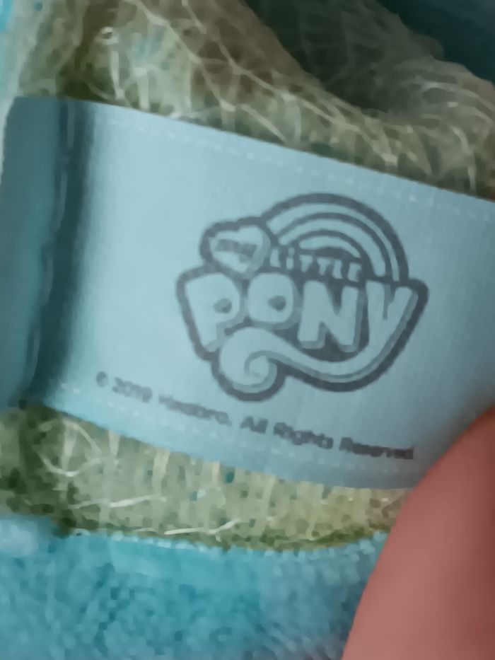 Peluche marionnette my little pony rainbow dash hasbro 2019 - photo numéro 3