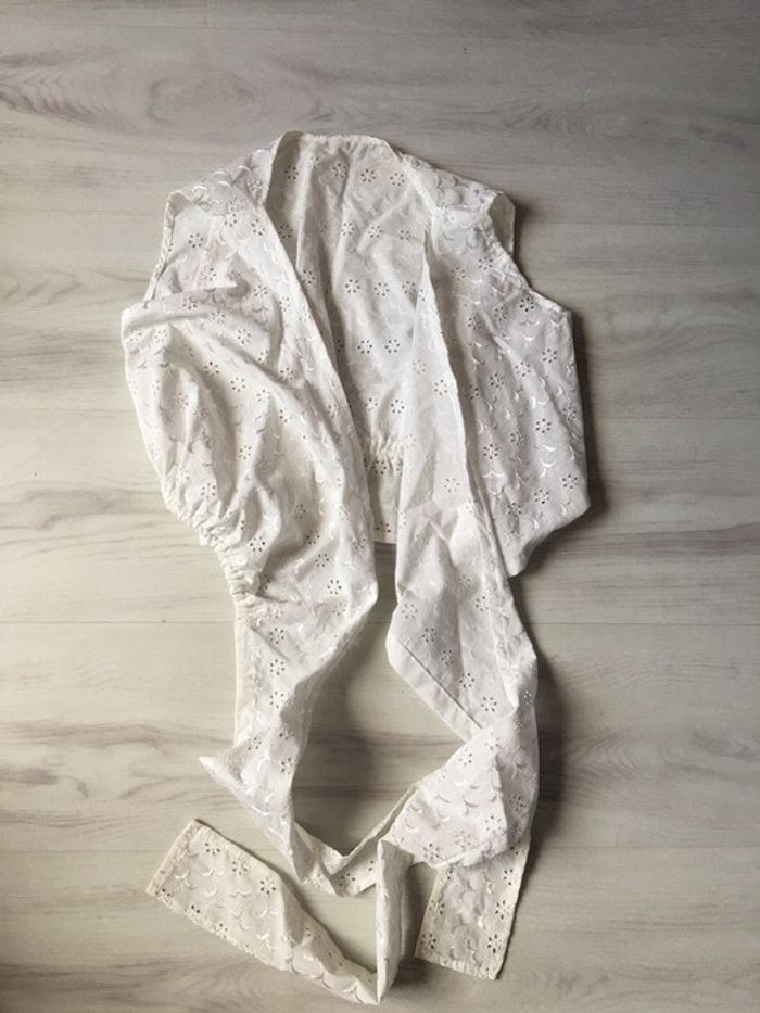 Gilet sans manches blanc