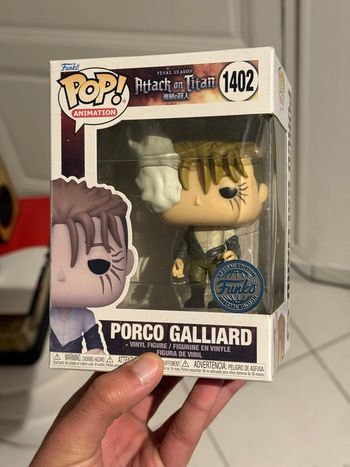 Funko Pop Porco Galliard 1402 - Attack on titan