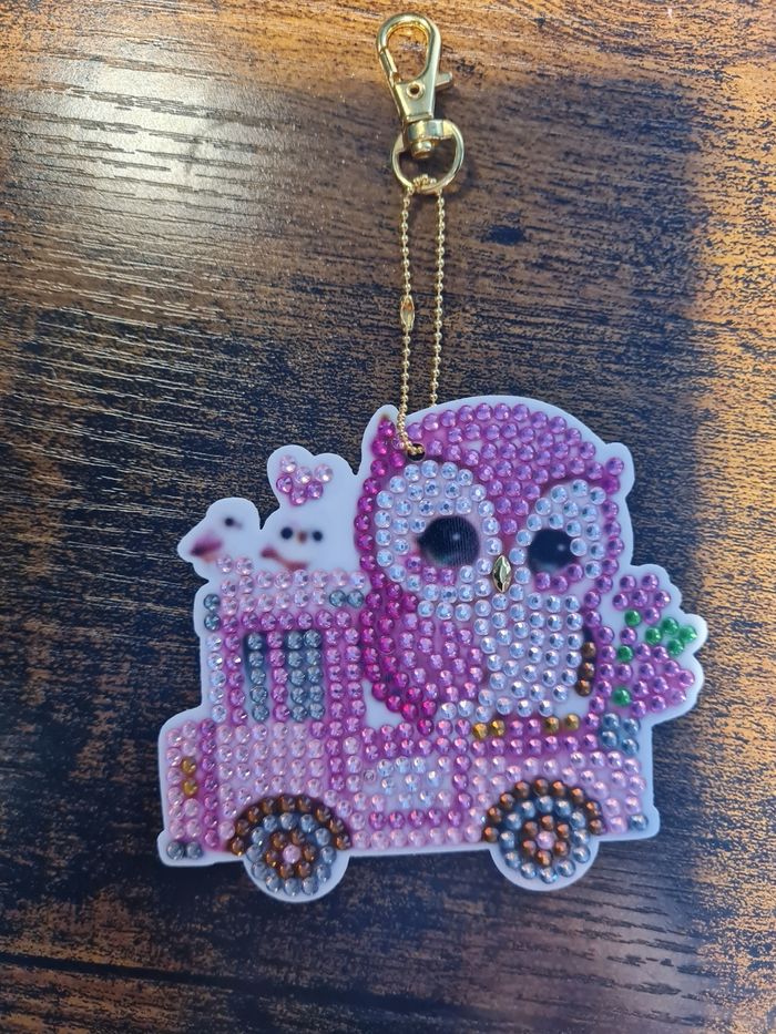 Porte cles hiboux - photo numéro 3