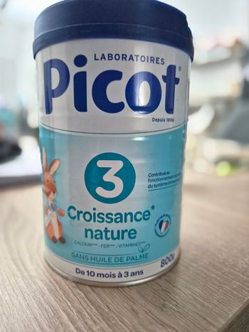🍼 Lait PICOT 3e âge - Croissance Nature