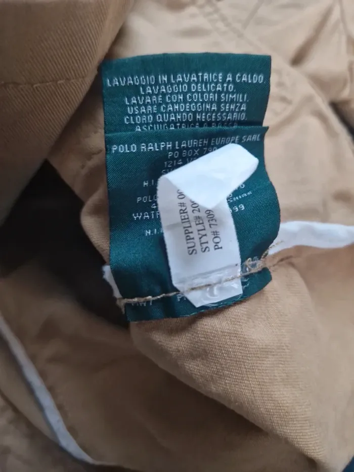 Trench ralph lauren taille m bon etat 100 %coton - photo numéro 8