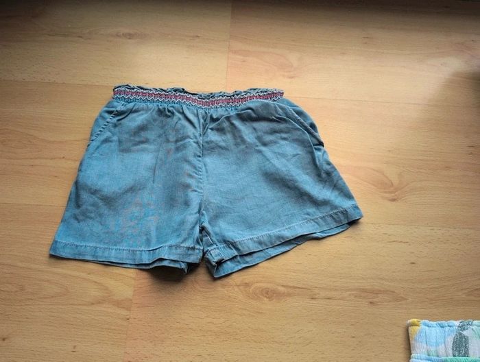 Lot de 2 shorts léger fille 4 ans Okaidi - photo numéro 4