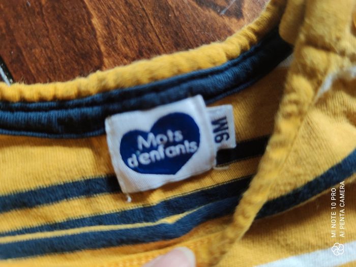 T-shirt manches longues 6 mois - photo numéro 2