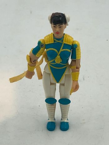 Figurine vintage articulé Chun-Li Hasbro Action figure Capcom Street Fighter Gi Joe 1992