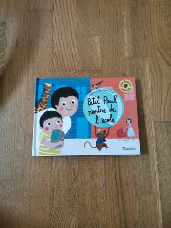 Livre petit Paul rentre de l'école