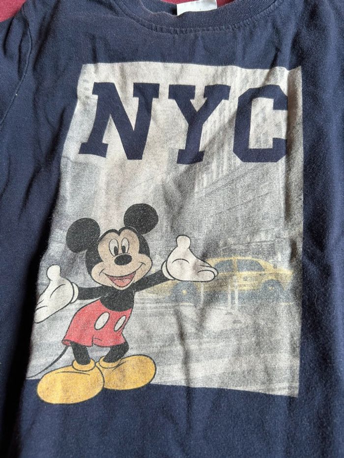 Tee shirt Mickey 3 ans bleu marine - photo numéro 2