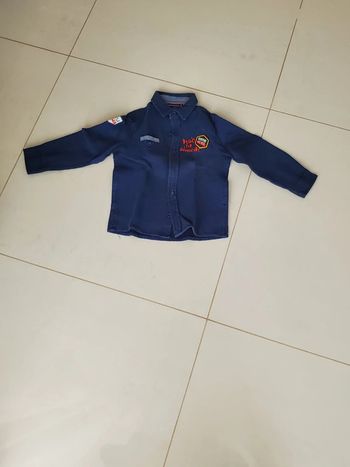 Chemise maille gaufré 4ans