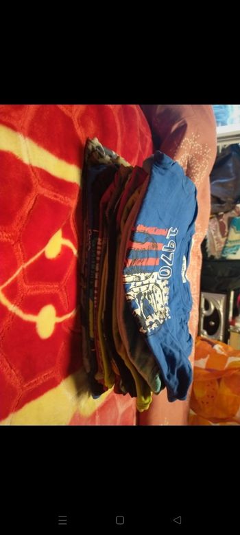 Lot t-shirt manches courtes