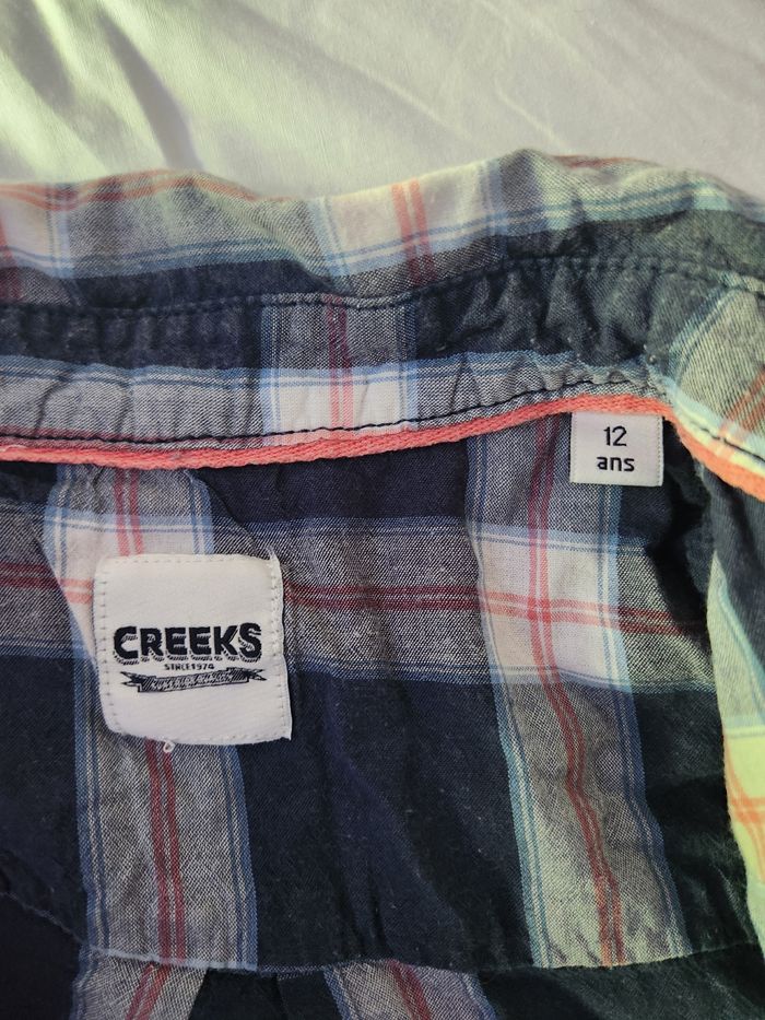 Chemise manche courte 12 ans - photo numéro 3