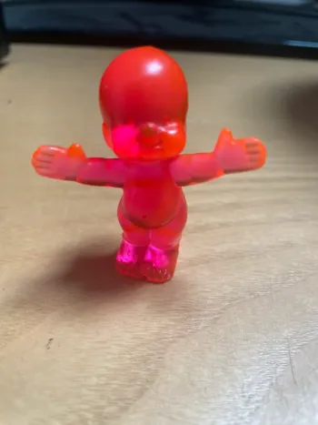 Figurine Vintage Magic Babies Numero 11 orange Fluo (1990)