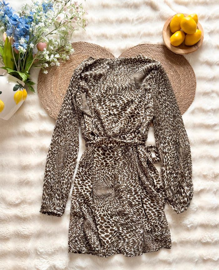Robe léopard Only taille S - photo numéro 4