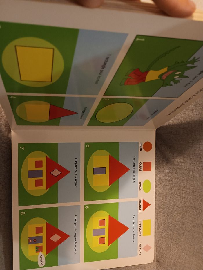 Grand Livre cartonné j'apprends tout avec crocolou - photo numéro 4