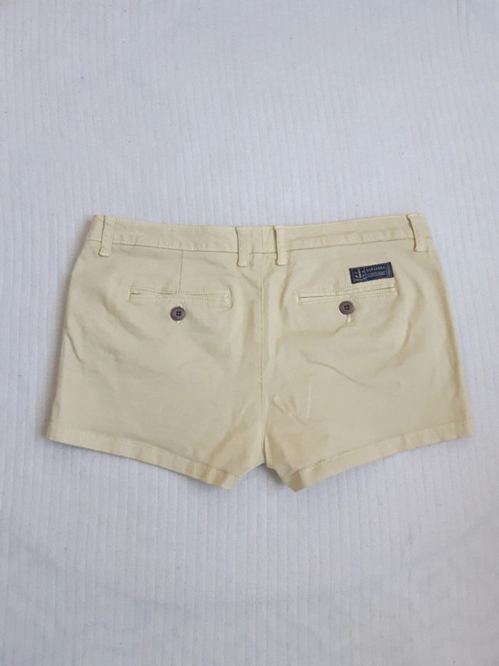 Short jaune Superdry - photo numéro 3