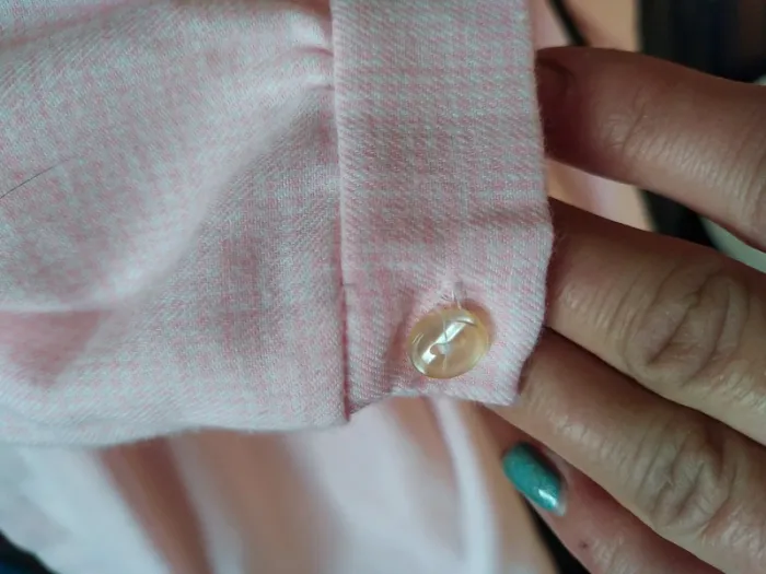 Robe vintage dress vichy prince de Galles rose pink baby girl - photo numéro 2