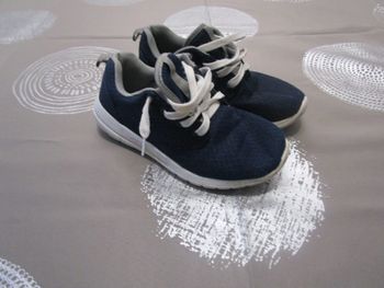 Sneakers Basket à lacet pour enfant unisexe Pointure 35 bleu