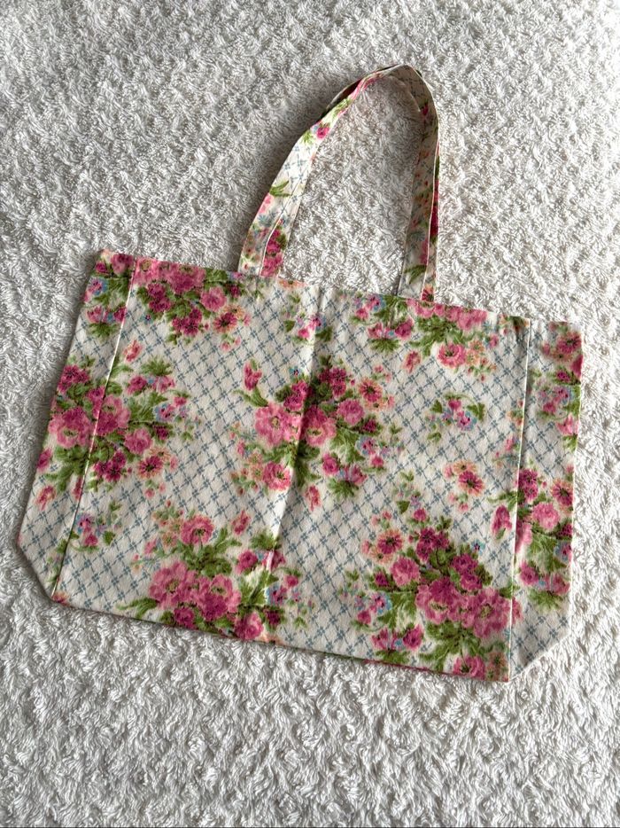 Totebag fleurs Sézane x Andion - photo numéro 2