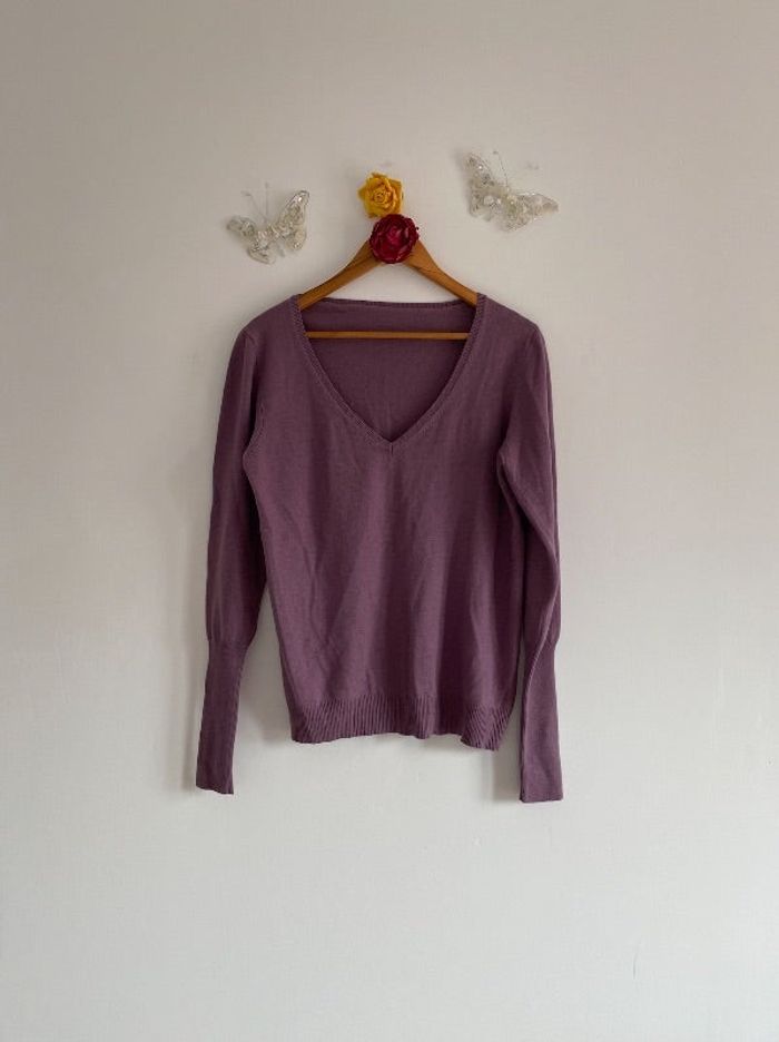 La Redoute – Pull femme col V en laine