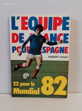 Livre L'équipe de France pour l'Espagne