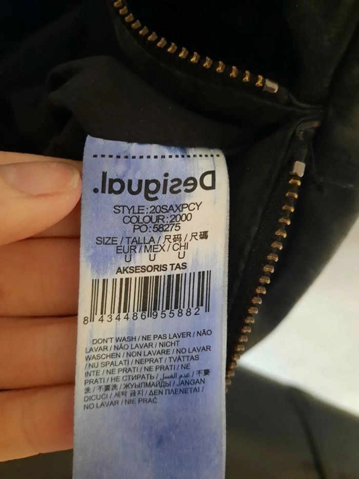 Sac à Mains Noir Desigual Melody Harry Mini - photo numéro 6