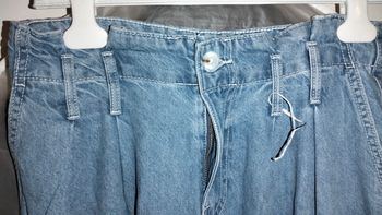 Jean large Bershka taille haute 