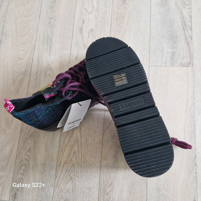 Baskets hautes Desigual NEUVES - photo numéro 4