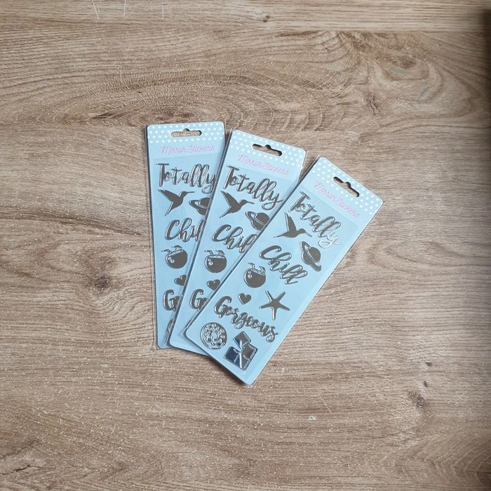 ⭐ Sachets stickers miroirs ⭐ #emyfleury_scrapbooking