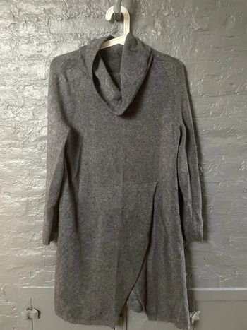 Robe pull col roulé